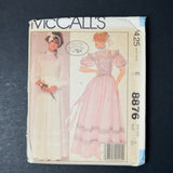 McCall's 8876 Laura Ashley Misses' Gown, Slip and Sash Sewing Pattern - Size 8