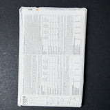 Simplicity 7024 Babies' Dress, Romper and Bonnet Sewing Pattern - Size A (NB, S, M, L)