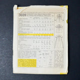 McCall's 3039 Toddler's and Child's Dress with Transfer for Optional Smocking Sewing Pattern - Size 3