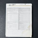 McCall's 8757 Maternity Jumper, Top, Shirt, Pull-on Pants and Shorts Sewing Pattern - Size B (8-12)