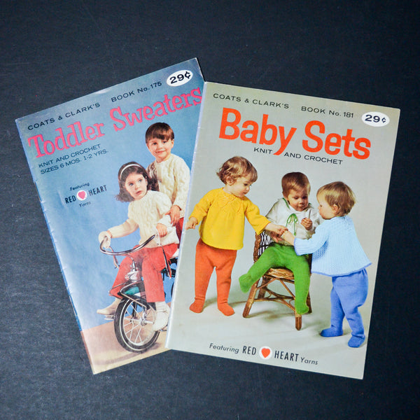 Coats & Clark's Babies' + Children's Knit + Crochet Pattern Books