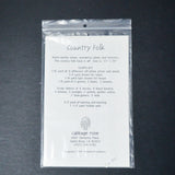 Cabbage Rose Country Folk Quilt Pattern