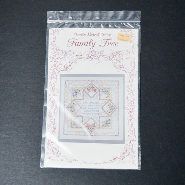 Ursula Michael Designs Family Tree Counted Cross Stitch Pattern
