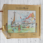 Collection D'Art Ships Painted Needlepoint Canvas - 23" x 26"