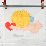 Cupid Cut and Sew Fabric Panel - 18" x 22"
