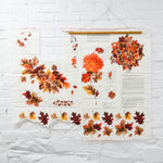 VIP Autumn Foliage Applique Fabric Panel - 36" x 36"