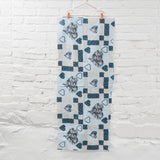 Patchwork Print Fabric Remnant - 19" x 44"