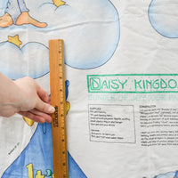 Daisy Kingdom Bundle of Joy Stork Hanging + Applique Fabric Panel - 54" x 64"