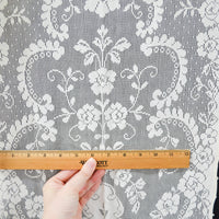 Off-White Net Lace Runner - 16" x 60"