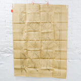 Texas Cattle Brands Stamped Burlap Pattern for Rug Hooking