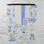 Daisy Kingdom Springtime Toile Daisy Dolly Dress Cut and Sew Fabric Panel - 35" x 44"