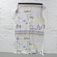 Daisy Kingdom Homespun Violets Daisy Dolly Dress Cut and Sew Fabric Panel - 45" x 70"