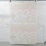 Daisy Kingdom Dogwood Daisy Dolly Dress Cut and Sew Fabric Panel - 45" x 70"