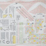 Daisy Kingdom Dogwood Daisy Dolly Dress Cut and Sew Fabric Panel - 45" x 70"