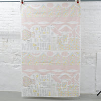 Daisy Kingdom Dogwood Daisy Dolly Dress Cut and Sew Fabric Panel - 45" x 70"