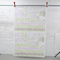 Daisy Kingdom Gingham Violets Daisy Dolly Dress Cut and Sew Fabric Panel - 45" x 70"
