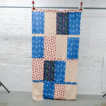 Pieced Floral Rectangle - 40" x 78"