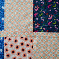 Pieced Floral Rectangle - 40" x 78"