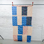 Pieced Floral Rectangle - 40" x 80"