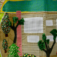 Scenery Applique Quilt Wall Hanging - 36" x 42"