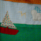 Scenery Applique Quilt Wall Hanging - 36" x 42"