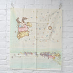 Vintage Winnie-the-Pooh Print Quilting Weight Woven Fabric Panel - 24" x 56"