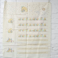 Vintage Winnie-the-Pooh Print Quilting Weight Woven Fabric Panel - 24" x 56"