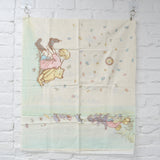 Vintage Winnie-the-Pooh Print Quilting Weight Woven Fabric Panel - 24" x 56"