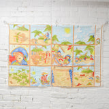 Counting Book with the Pirates of Treasure Bay Cut and Sew Fabric Panel - 27" x 42"
