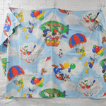Disney Mickey & Friends Flying Print Flat Sheet and Pillowcase - 66" x 90"
