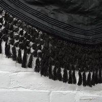 Black Shawl with Fringe