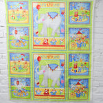 Circus Animal Print Woven Fabric Panel - 44" x 48"