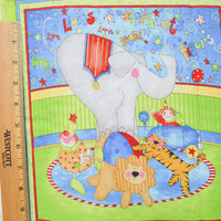 Circus Animal Print Woven Fabric Panel - 44" x 48"