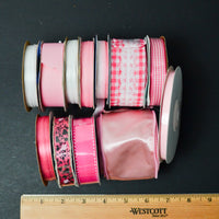Pink Ribbon Bundle - 11 Spools