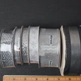 Sparkly Silver Ribbon - 6 Spools