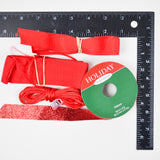 Red Ribbon + Cord Bundle - 4 Spools