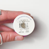 Hot Peony 2590 Robison-Anton Rayon 40 wt. Machine Embroidery Thread - 1100 Yd Spool Default Title