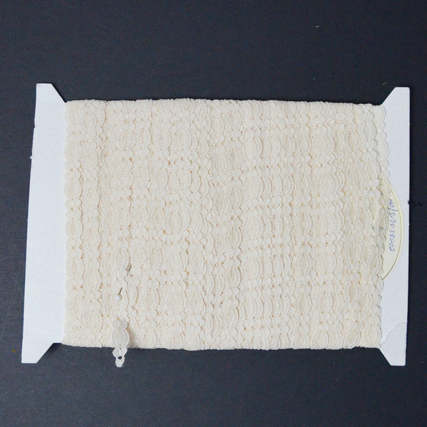 Off-White Lace Trim