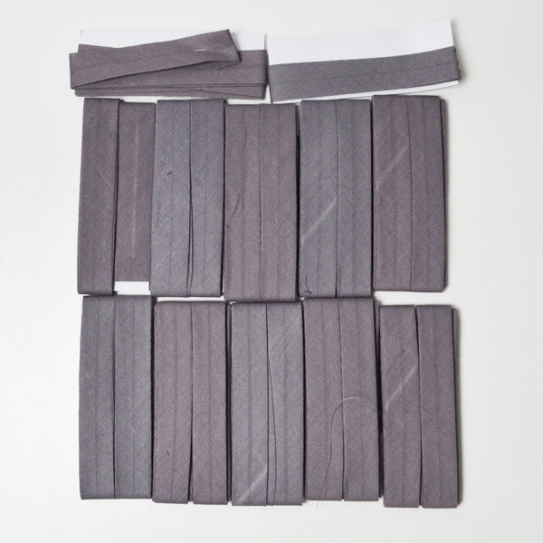 Gray Prym Cotton Bias Binding Bundle