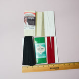Green + Red Double Fold Bias Tape Bundle