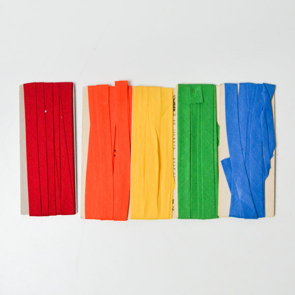 Rainbow Single Fold Bias Tape Bundle