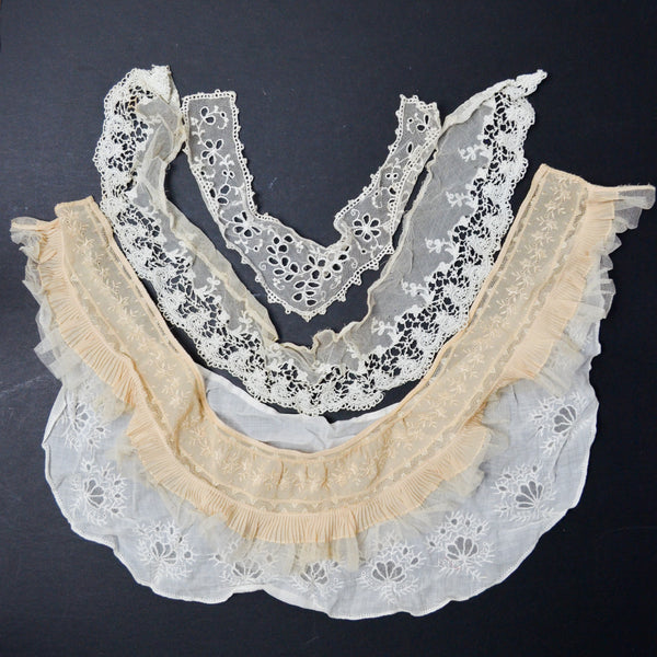 Lace Trim + Neckline Panels