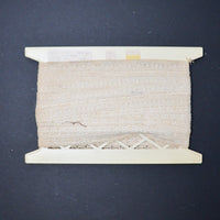 Off-White Cotton Lace Trim