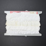 White Ruffle Trim Bundle