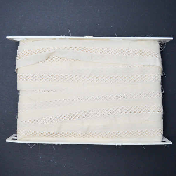 Off-White Eyelet Trim