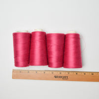 Fuchsia Polyester Thread - 4 Spools