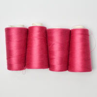 Fuchsia Polyester Thread - 4 Spools