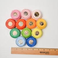 Rainbow DMC Pearl Cotton Thread Bundle - 12 Spools