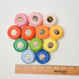 Rainbow DMC Pearl Cotton Thread Bundle - 12 Spools