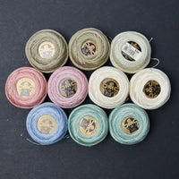Pastel DMC Pearl Cotton Thread Bundle - 10 Spools
